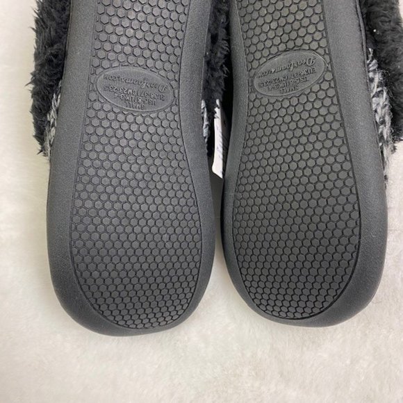 Dluxe by Dearfoams No Sweat Comfort Memory Foam Slippers, size‎ 5/6 - Picture 6 of 9